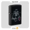 فندک زیپو مشکی مدل 49254 طرح جمجمه و بار-Zippo Lighter 49254 218 BAR SKULL DESIGN