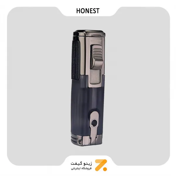 Honest Triple Torch Lighter​ فندک گازی سه شعله هانست رنگ مشکی