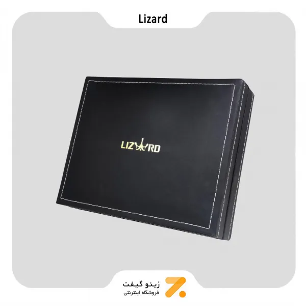 ست هدیه مردانه لیزارد مدل چرم طبیعی کد ال زد 4104-Lizard Leather LZ4104