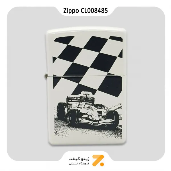 فندک بنزینی زیپو طرح ماشین مسابقه مدل سی ال 008485-Zippo Lighter ​214 CL008485 PLANETA RACE CAR