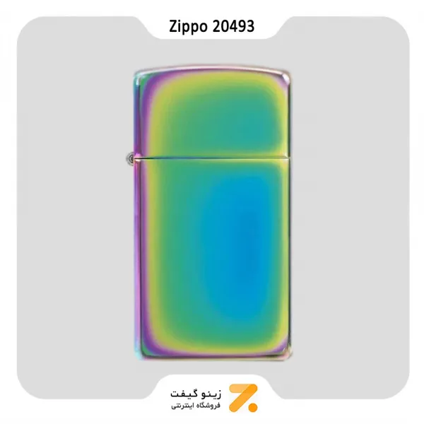 فندک زیپو اسلیم هفت رنگ مدل 20493-Zippo Lighter 20493 - SLIM SPECTRUM