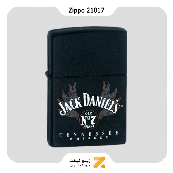 فندک زیپو طرح لوگو جک دنیلز مدل 21017-​Zippo Lighter 21017 J daniels Wing Logo