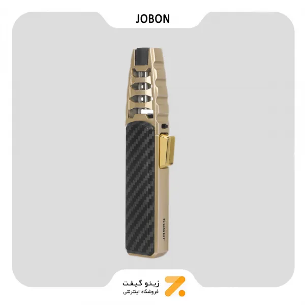 فندک گازی جوبون مشکی مدل توربو جت-​JOBON Super Firepower Jet Torch Turbo Lighter