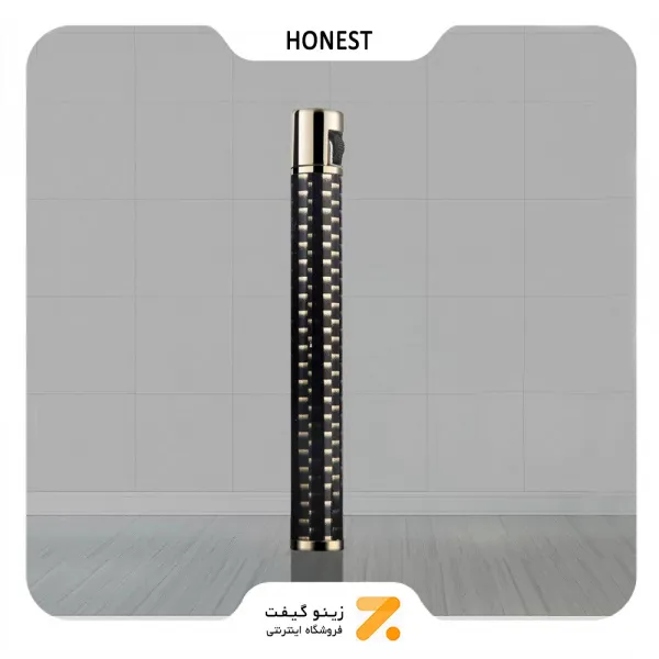 فندک گازی طلایی هانست مدل مدادی-Honest Lighter SN-LIHN-2201-48