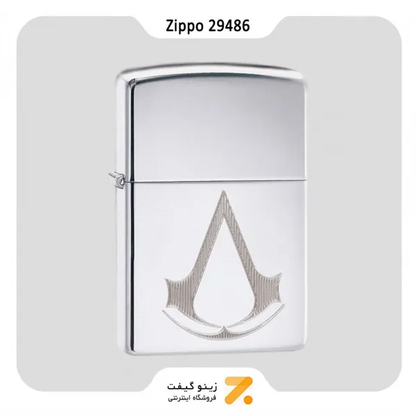 ​Zippo Lighter 29486 250 ASSASSIN'S CREED فندک بنزینی زیپو طرح بازی اساسینز کرید مدل 29486