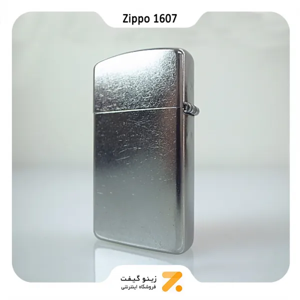 فندک بنزینی زیپو اسلیم مدل 1607-​Zippo Lighter 1607-SLIM STREET CHROME