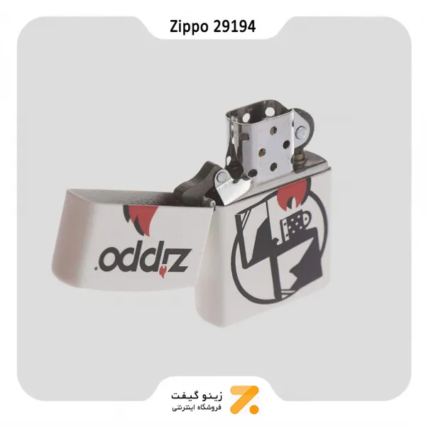 فندک بنزینی زیپو طرح فندک و لوگو زیپو مدل 29194-Zippo Lighter 29194 214 ZIPPO