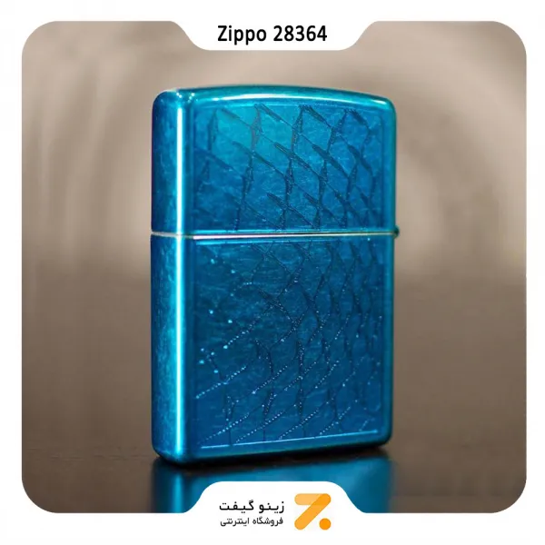 فندک بنزینی زیپو طرح لوگو زیپو مدل 28364-Zippo Lighter ​28364 28341 ZIPPO LOGOS