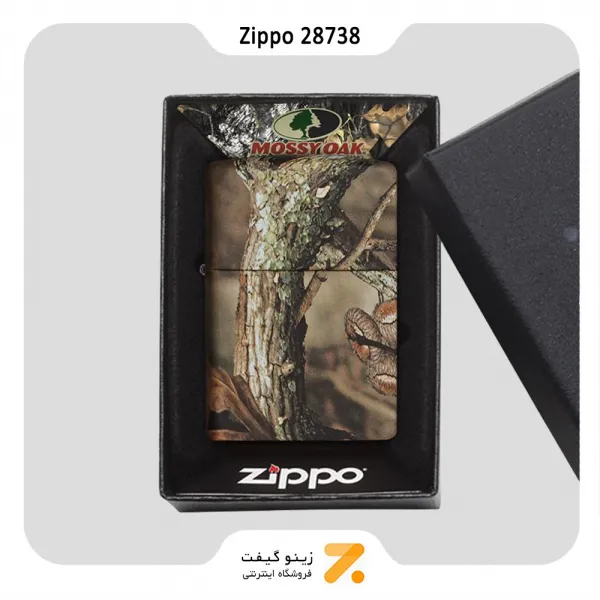 فندک بنزینی زیپو مدل 28738 طرح استتار-Zippo Lighter 28738 MOAK BREAK UP INFINITY