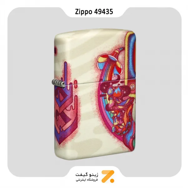 فندک زیپو 540 رنگ مدل 49435-​Zippo Lighter 49435 49352 TRIPPY DESIGN