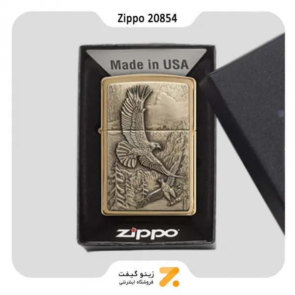 فندک زیپو 49797 ساخت امریکا و مقاوم در برابر باد می باشد.