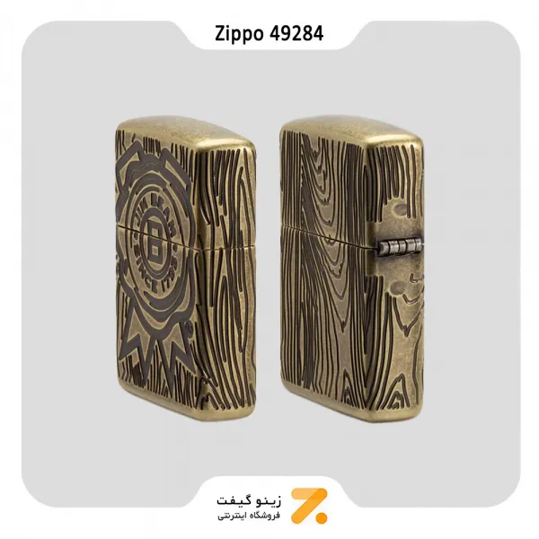 فندک بنزینی زیپو طرح لوگو جیم بیم مدل 49284-Zippo Lighter ​49284 29561 JIM BEAM