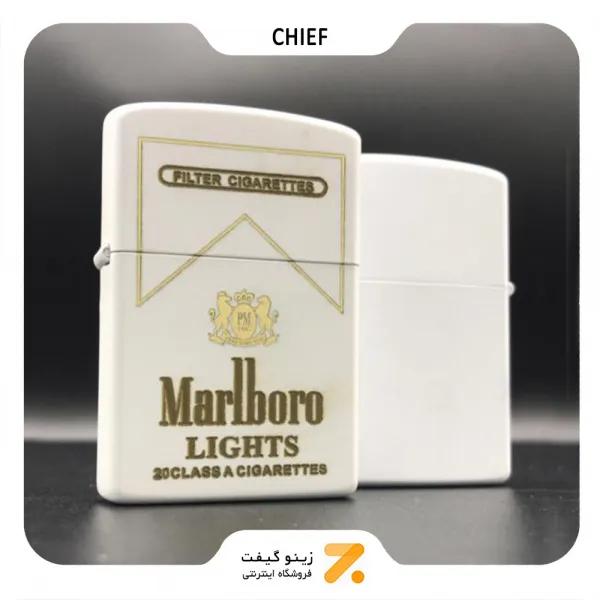 فندک بنزینی چیف طرح مارلبرو مدل سی اف 1149 بی-​Chief Lighter SN-LICH-2104-67