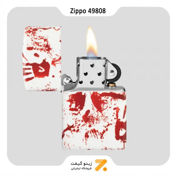 فندک زیپو 540 رنگ طرح دست خونی مدل 49808-Zippo Lighter 49808 49352 Bloody Hand Design