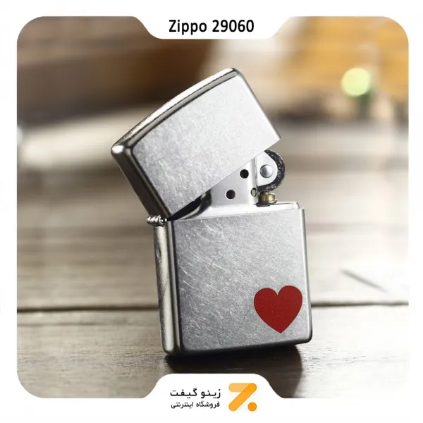 فندک زیپو طرح قلب مدل 29060-​Zippo Lighter 29060 207 LOVE