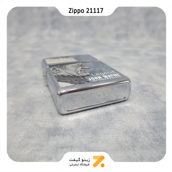 فندک زیپو لیمیتد ادیشن سال 2005 مدل 21117-​Zippo Lighter 21117 John Wayne Legend