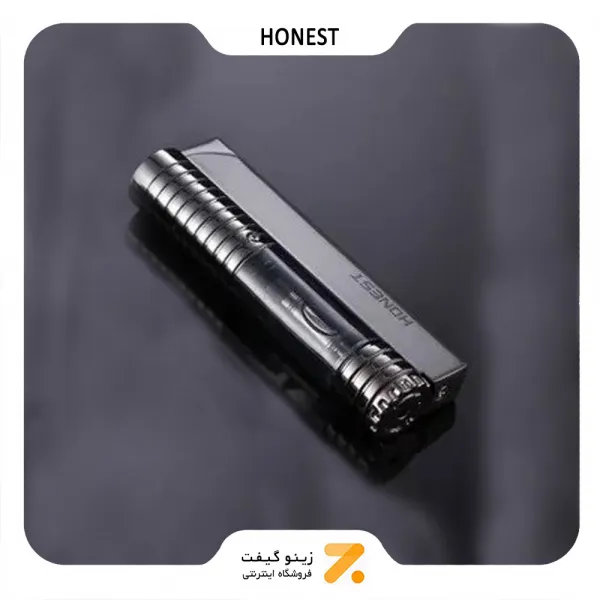 فندک گازی دودی هانست مدل 2201-14-​Honest Lighter SN-LIHN-2201-14