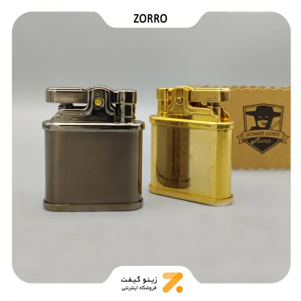 فندک بنزینی زورو مدل 2202-142-Zorro Lighter SN-LIZO-2202-142