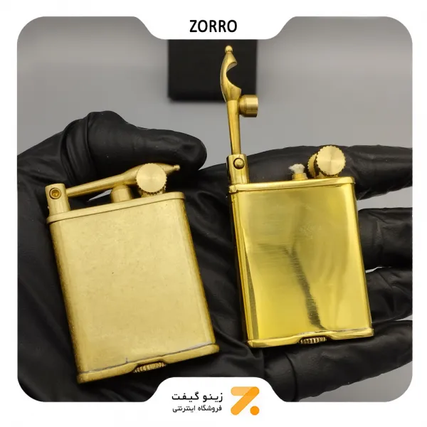فندک بنزینی زورو مدل 2202-99-Zorro Lighter SN-LIZO-2202-99