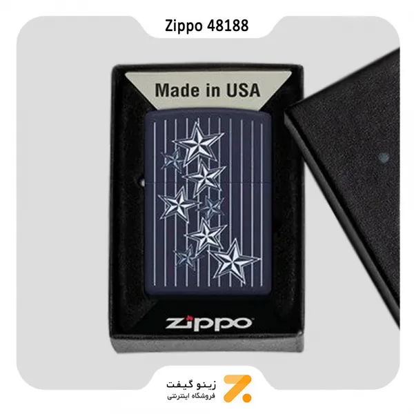 فندک زیپو مدل 48188 طرح ستاره-Zippo Lighter 48188 239 Star Design
