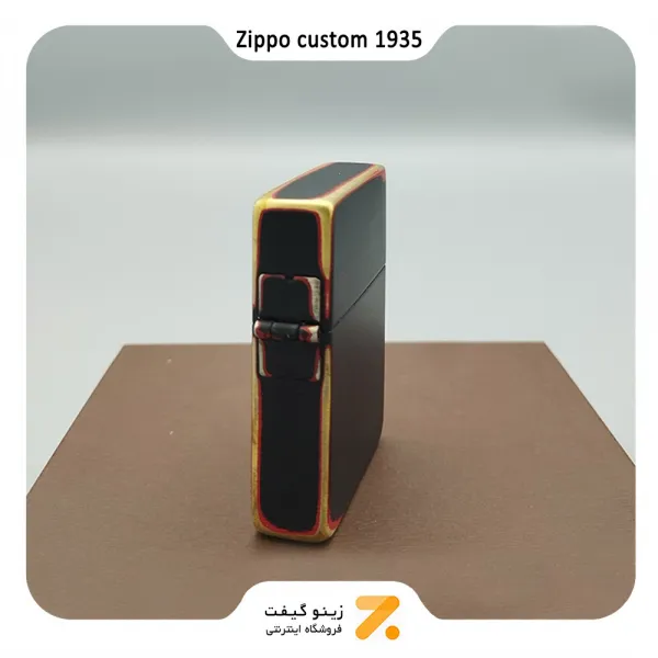 فندک زیپو کاستوم مشکی 1935.25-​​Zippo Lighter CUSTOM 1935.25