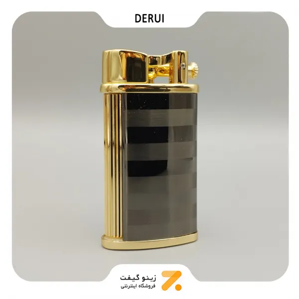 فندک گازی دروی دودی مدل 2202-6-​Derui Lighter SN-LIDR-2202-6