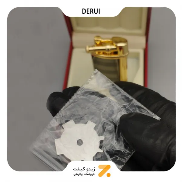 فندک گازی دروی دودی مدل 2202-6-​Derui Lighter SN-LIDR-2202-6